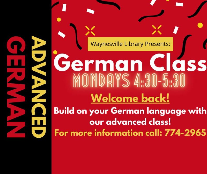 Advanced German Class - Waynesville Library